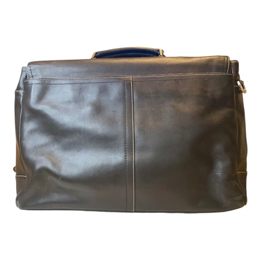 Coach Black Leather Messenger Bag Professional Design